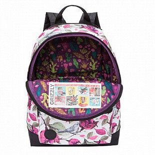 Городской рюкзак GRIZZLY RX-022-15 /1 flowers