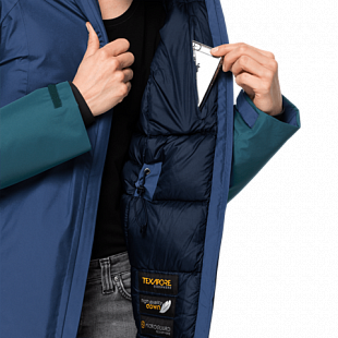 Куртка женская Jack Wolfskin North Ice Parka W porcelain blue