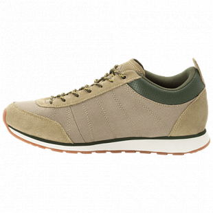 Полуботинки мужские Jack Wolfskin Mountain Dna Low M khaki / dark moss
