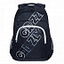 Рюкзак школьный GRIZZLY RU-136-2 /1 black/white