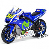 Масштабная модель мотоцикла Maisto 1:18 Ямаха YZR-M1 (31594)