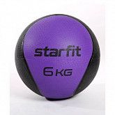 Медбол Starfit  GB-702 высокой плотности 6 кг purple