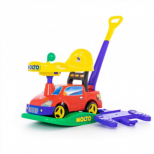 Автомобиль-каталка Полесье Пикап многофункциональный 63090 red