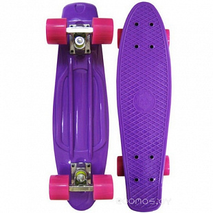 Penny board (пенни борд) EcoBalance Cruiser Board Purple-Red
