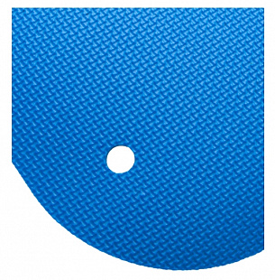 Гимнастический коврик для йоги, фитнеса Starfit Airo Mat blue (180х60х1)