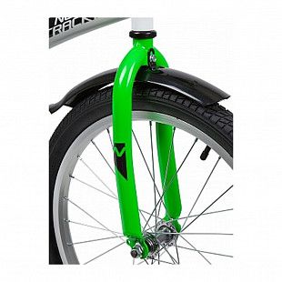 Велосипед Novatrack Strike 20” white/green