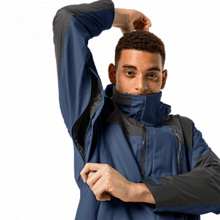 Куртка мужская Jack Wolfskin Jasper Flex Men dark indigo