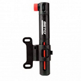 Насос ручной для велосипеда Beto СRH-015P red