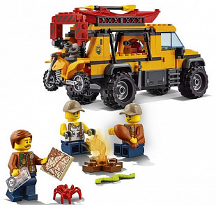 Конструктор LEGO База исследователей джунглей 60161