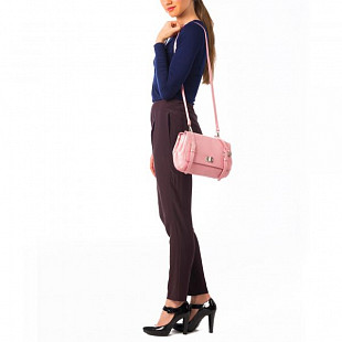 Женская сумка из кожи Pola 9048 grey