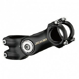 Вынос руля Zoom регулируемый 28,6 х 125 х 31,8мм х 0°~+60° TDS-D299N-8/FOV/ISO-C black ZTB19126