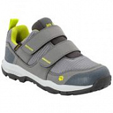 Полуботинки детские Jack Wolfskin Mtn Attack 3 Texapore Low Vc K grey / lime