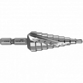 Ступенчатое сверло Bosch 9 ступеней 0,4-2 см 2608597524