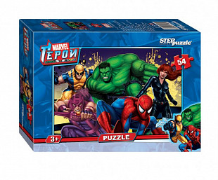 Мозаика Step Puzzle 54 Marvel 71105
