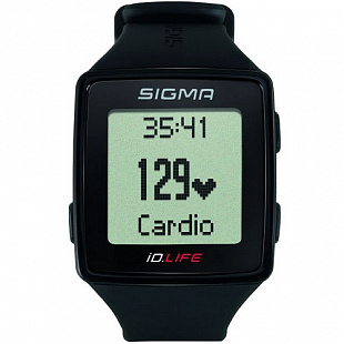 Пульсометр Sigma iD.LIFE 390345 black