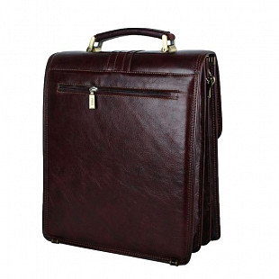 Портфель Pola 864-3 dark brown