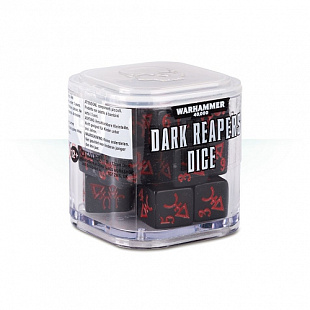 Набор кубов Games Workshop Warhammer 40000 Dark Reapers Dice