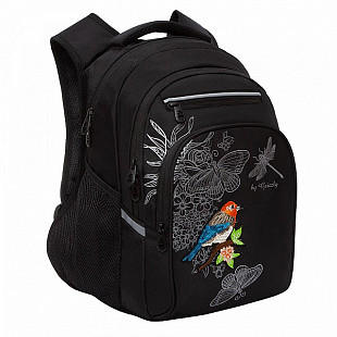 Рюкзак школьный GRIZZLY RG-161-3 /1 black