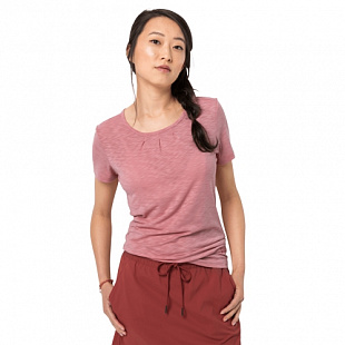 Футболка женская Jack Wolfskin Travel Drape T W rose quartz