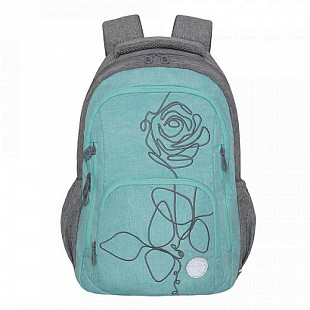 Рюкзак GRIZZLY RD-143-2 /1 grey/mint