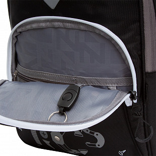 Рюкзак школьный GRIZZLY RB-157-1	 /1 grey/black