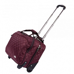 Чемодан малый Polar 7058.1 burgundy