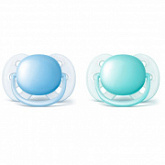 Пустышка силиконовая Philips Avent Ultra Soft 2 шт SCF212/20