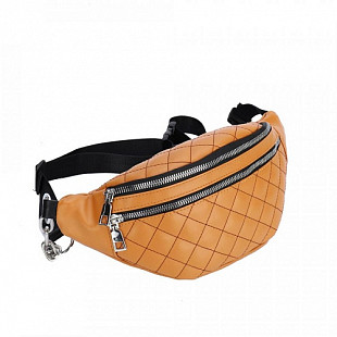 Поясная сумка женская Ors Oro OPS-0159 terracotta