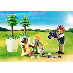 Конструктор Playmobil Фотограф и дети с цветами 9230