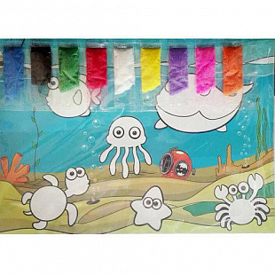 Игровой набор Genio Kids для творчества Картина из песка TP1001V