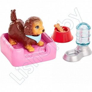 Игровой набор Barbie Милые животные и аксессуары (HKD81 HKD82)