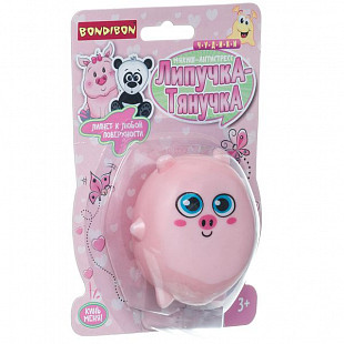 Мякиш-антистресс Bondibon Липучка-тянучка Поросенок ВВ4301