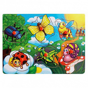 Игрушка развивающая деревянная Chuang Heng Toys Животные 277A-2738