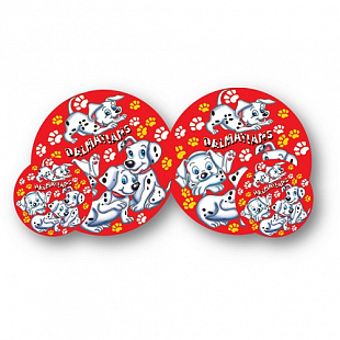 Игрушка Dema-Stil Мяч Далматинцы 23 см DS-PP 151