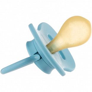 Пустышка Canpol babies Nude Латексная Круглая 0-6 мес. (23/223_blu) blue
