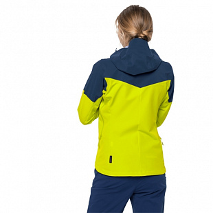 Куртка женская Jack Wolfskin Alpine Trail Jkt W flashing green