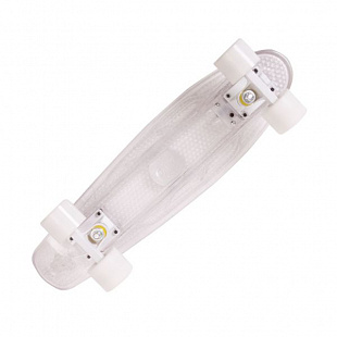 Penny board (пенни борд) RGX LED-подсветка PNB-06 22" White