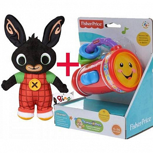 Развивающая игрушка Fisher Price Поем и учимся Bing №2 BCD63 CDY40