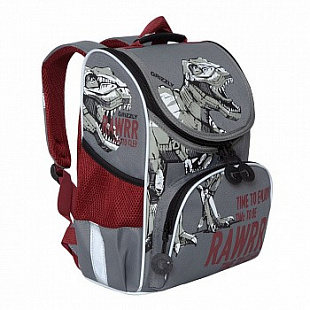 Рюкзак школьный GRIZZLY RA-972-4 /1 grey