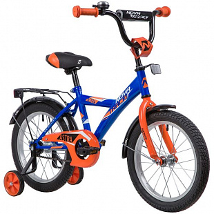 Велосипед Novatrack Astra 16" (2019) Blue/Orange 163ASTRA.BL9