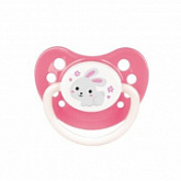 Пустышка Canpol babies Bunny&Company Латексная Анатомическая 0-6 мес. 23/274 pink