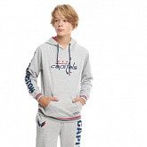 Толстовка подростковая Atributika&Club NHL Washington Capitals 366760 grey
