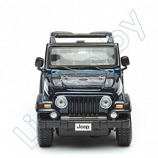 Машинка Maisto 1:27 Jeep Wrangler Rubicon (31245) blue