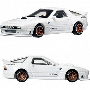 Набор машинок Hot Wheels Mazda RX7 FC Pandem & '04 Mazda Mazdasspeed Miata (HBL96 HRR75)