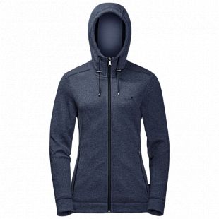 Джемпер женский Jack Wolfskin Finley Jacket Women midnight blue