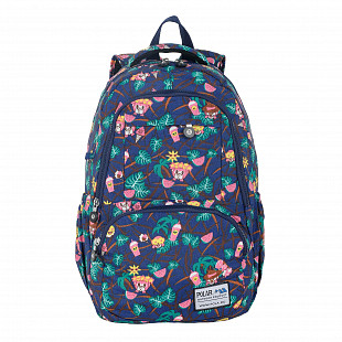 Городской рюкзак Polar 18263L	Monkey light blue
