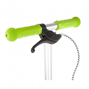 Самокат-кикборд Novatrack RainBow Подростковый Green 120B.RAINBOW.GN8