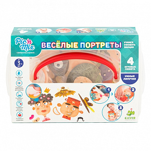 Игра настольная развивающая Pic'n'Mix Веселые портреты PM-117001