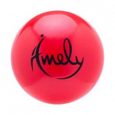 Мяч для художественной гимнастики Amely AGB-201 15 см red