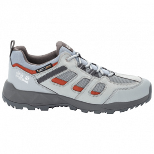 Кроссовки мужские Jack Wolfskin Vojo Hike Xt Vent Low M light grey / dark orange